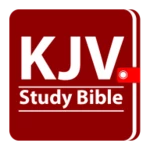 kjv study bible -offline bible android application logo